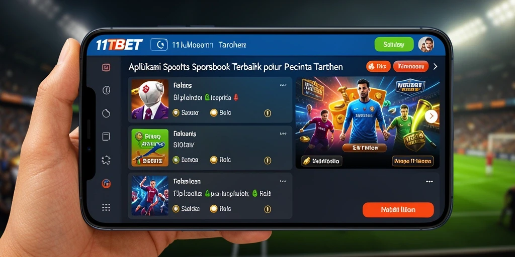 Tangkapan layar 11TBET menampilkan pengalaman taruhan olahraga yang mengasyikkan.