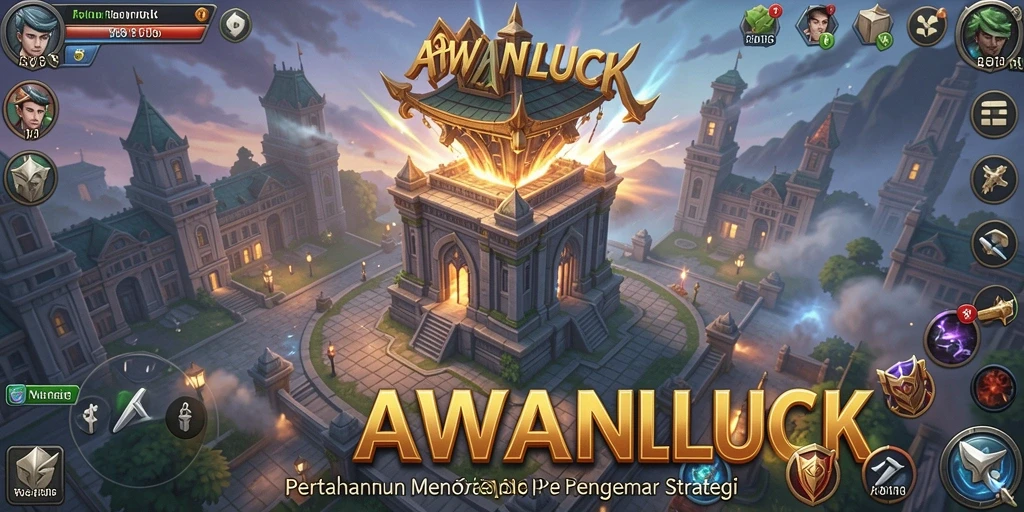 Tangkapan layar yang menampilkan aksi menara dalam permainan Tower Defense.