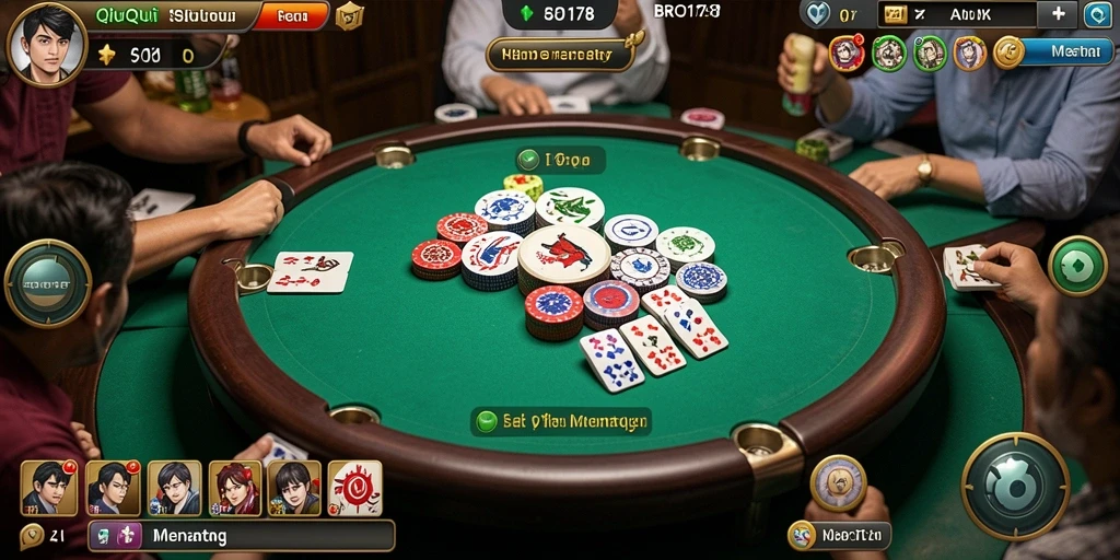 Tampilan screenshot BRO178 menunjukkan serunya gameplay QiuQiu.