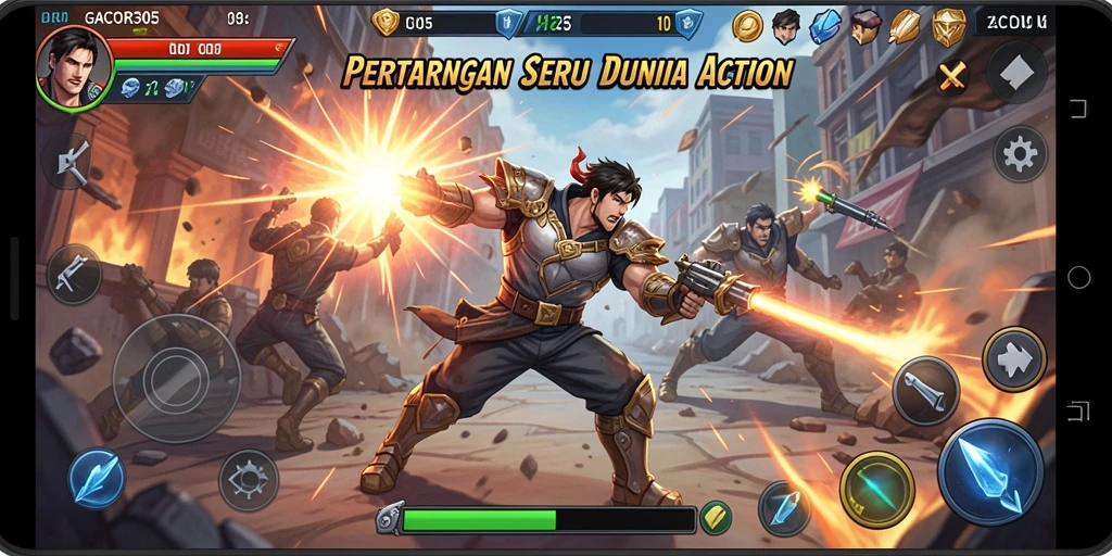 Gameplay seru dan mendebarkan di GACOR305.