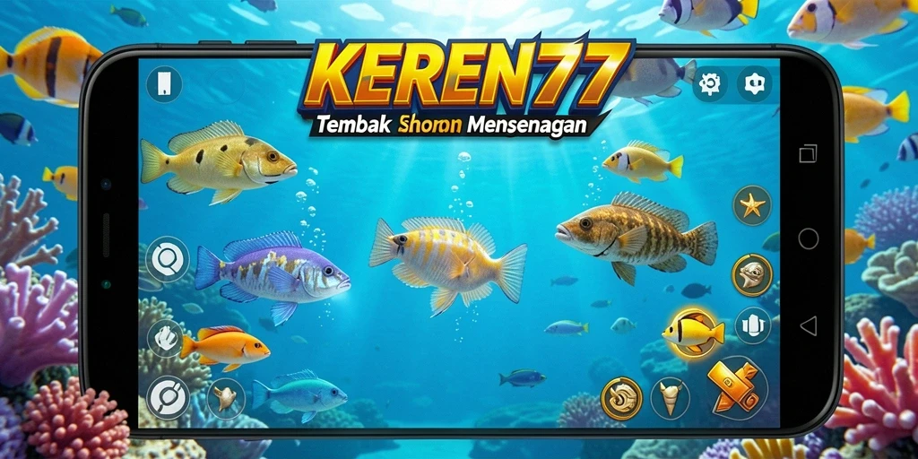 Screenshot menampilkan gameplay seru di KEREN77.