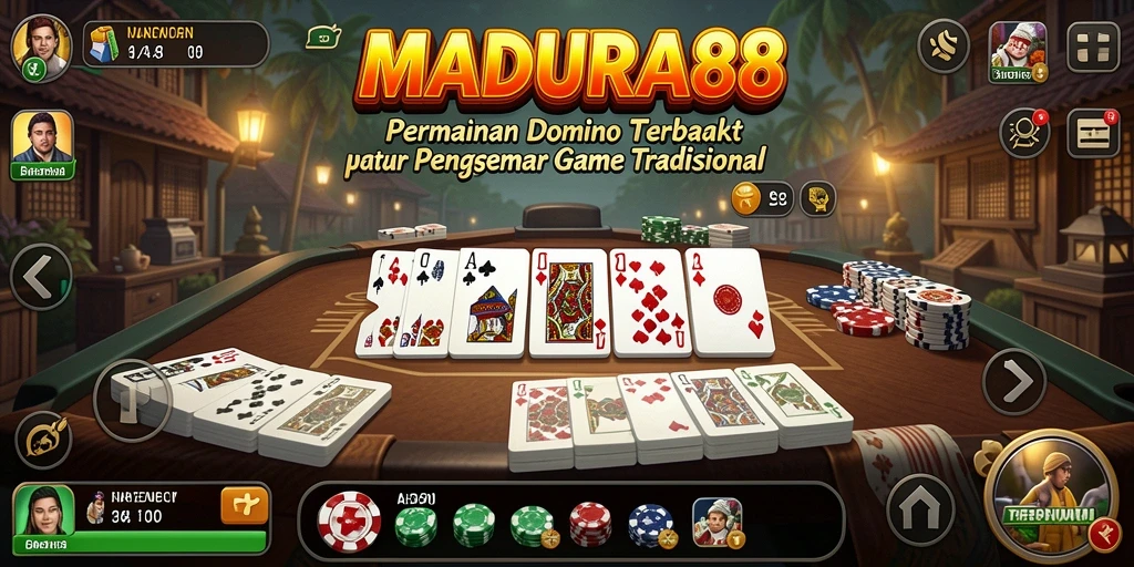 Tampilan gameplay seru dan menarik di MADURA88.