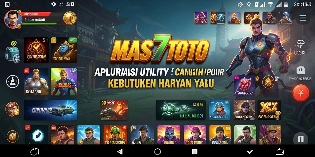 Tampilan antarmuka MAS77TOTO yang menarik dan intuitif.
