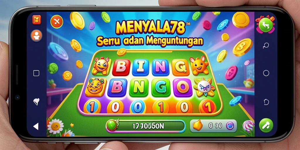 Tampilan gameplay Bingo yang menarik di MENYALA78.