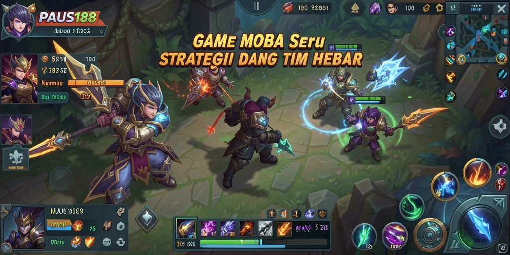Gameplay seru dan strategi tim di PAUS188.
