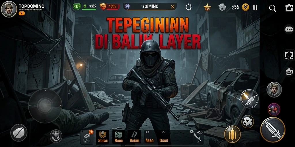 Gameplay menyeramkan di TOPDOMINO dengan atmosfer mencekam.