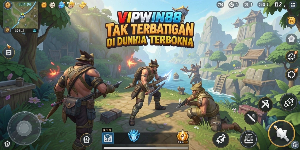 Gameplay <strong>VIPWIN88</strong> menampilkan petualangan di dunia terbuka yang mengesankan.